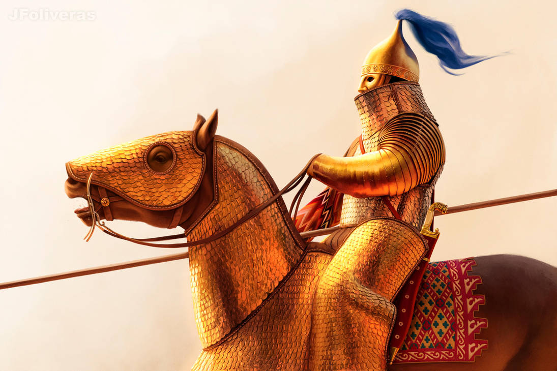 persian cataphract pahlavan savaran