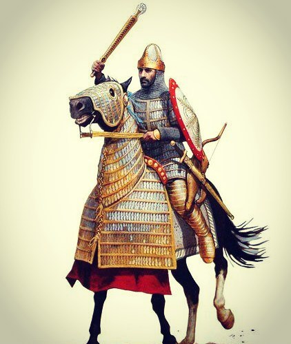 Persian Pahlavan Savaran cataphract warrior knight